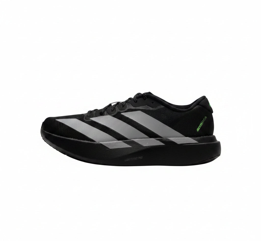 Adidas Adizero Evo SL Black Silver Metallic Signal Green